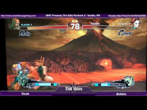 The Salty Runback 2 SSF4 Singles Top 8- Vivek (SIM) vs Bokkin (CAM) Winners SF 2