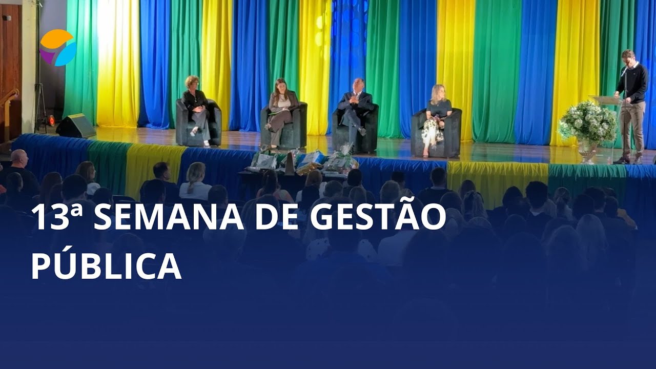 Rio do Sul celebra a dedicação de seus servidores na 13ª Semana de Gestão Pública