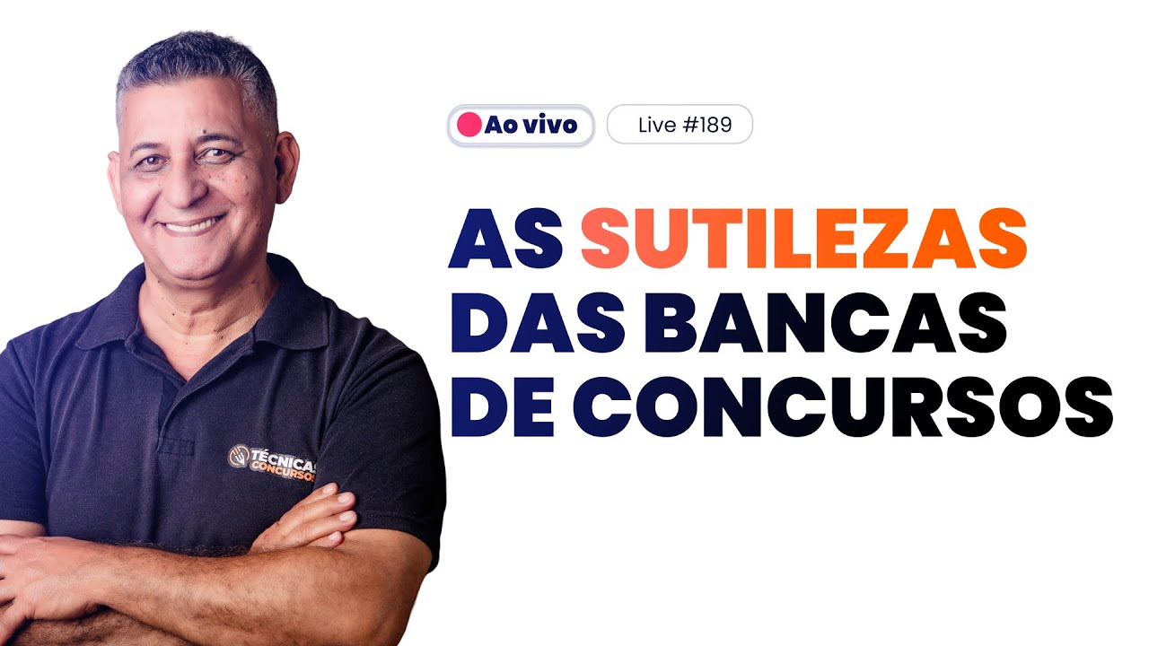 TÉCNICAS E PORTUGUÊS PARA CONCURSOS - Prof. João Batista