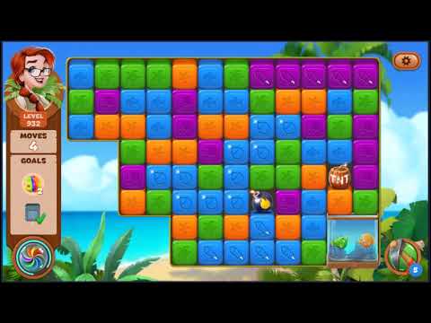 Lost Island Blast Adventure Level 932 - NO BOOSTERS 🏝️ | SKILLGAMING ✔️