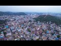 Cinematic Ariel View Of Sri Kalahasti Temple