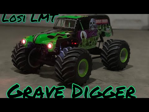 Brand New LOSI LMT GRAVE DIGGER!