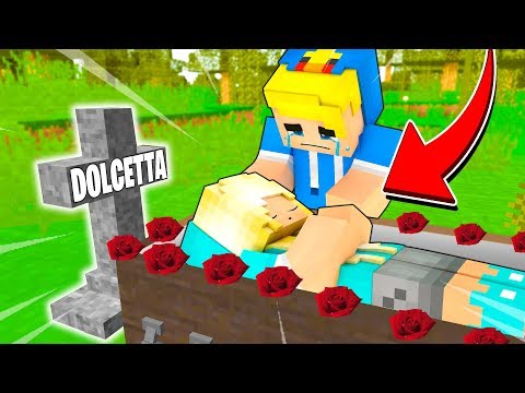 IL FUNERALE DI DOLCETTA!! - Famiglia su Minecraft #19