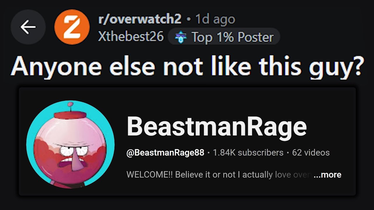 The Overwatch Reddit has gone too far