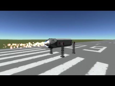 KSP: Mk3 Aerospike Test 2