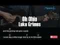 Luke Grimes - Oh Ohio Guitar Chords Lyrics