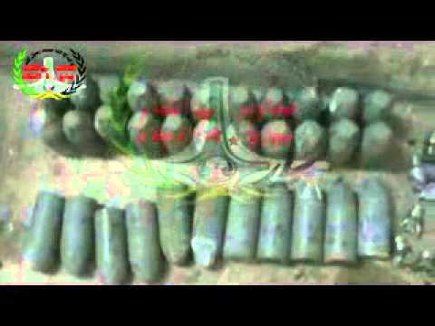 كتيبة بيارق الإسلام تقوم بإعادة تصنيع القنابل غير المنفجرة التي قصف بها بلدات جنوب دمشق