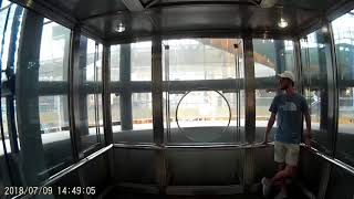 Large Schindler Glass Elevator - Stonebriar Centre - Frisco, Texas