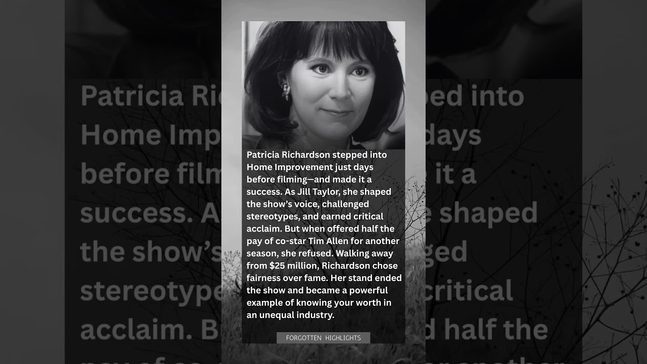 She Walked Away From $25M: Patricia Richardson’s Stand That Ended a Hit Show