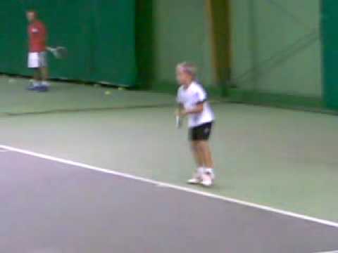 Mattia from Trento (Italy) tennis 7yrs old. september 09