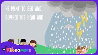 It's Raining It's Pouring Nursery Rhyme Lyrics | Preschool Kids Songs