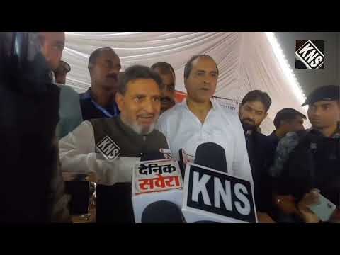 The students' protest at Jantar Mantar is a legitimate democratic expression and deserves due consideration, Apni party President AltafBukhari briefed media during one day party convention in Mulfaq Hazratbal Srinagar.