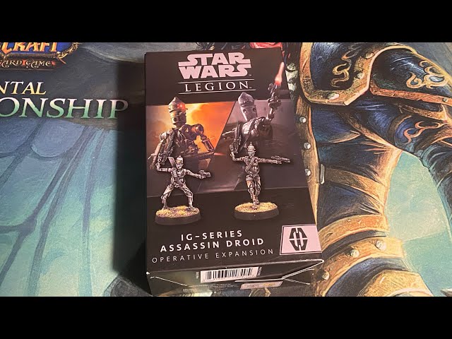 Vídeo relacionado con Atomic Mass Games Star Wars Legion IG-Series Assassin Droids Expansion | Two Player Miniatures Battle Game | Strategy Game | Ages 14+ | Average Playtime 3 Hours | Made, Multicolor (SWL99)