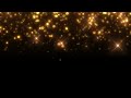falling golden glitter particles  light background video