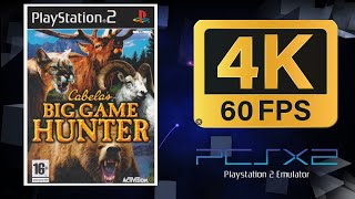 Cabela's Big Game Hunter | PS2 (PCSX2) | 4K UHD