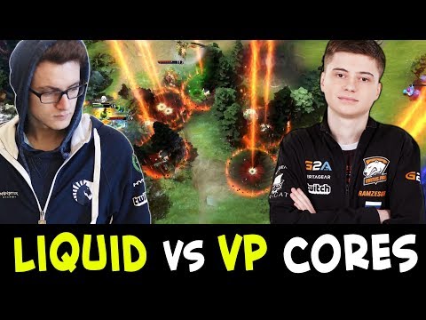MIRACLE vs RAMZES — Liquid vs VP safelane battle
