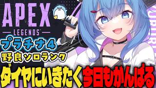 【APEX/プラチナ４】初見さんもおはよう🌞キーマウソロランク【ゆるりめぐ/vtuber】
