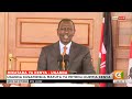 President Ruto's speech during during Museveni's State Visit to Kenya