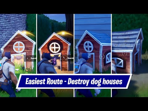 [Best Route] Destroy dog houses | Complete in under 1 minute | Meowscles Mischief Week 6 Challenge