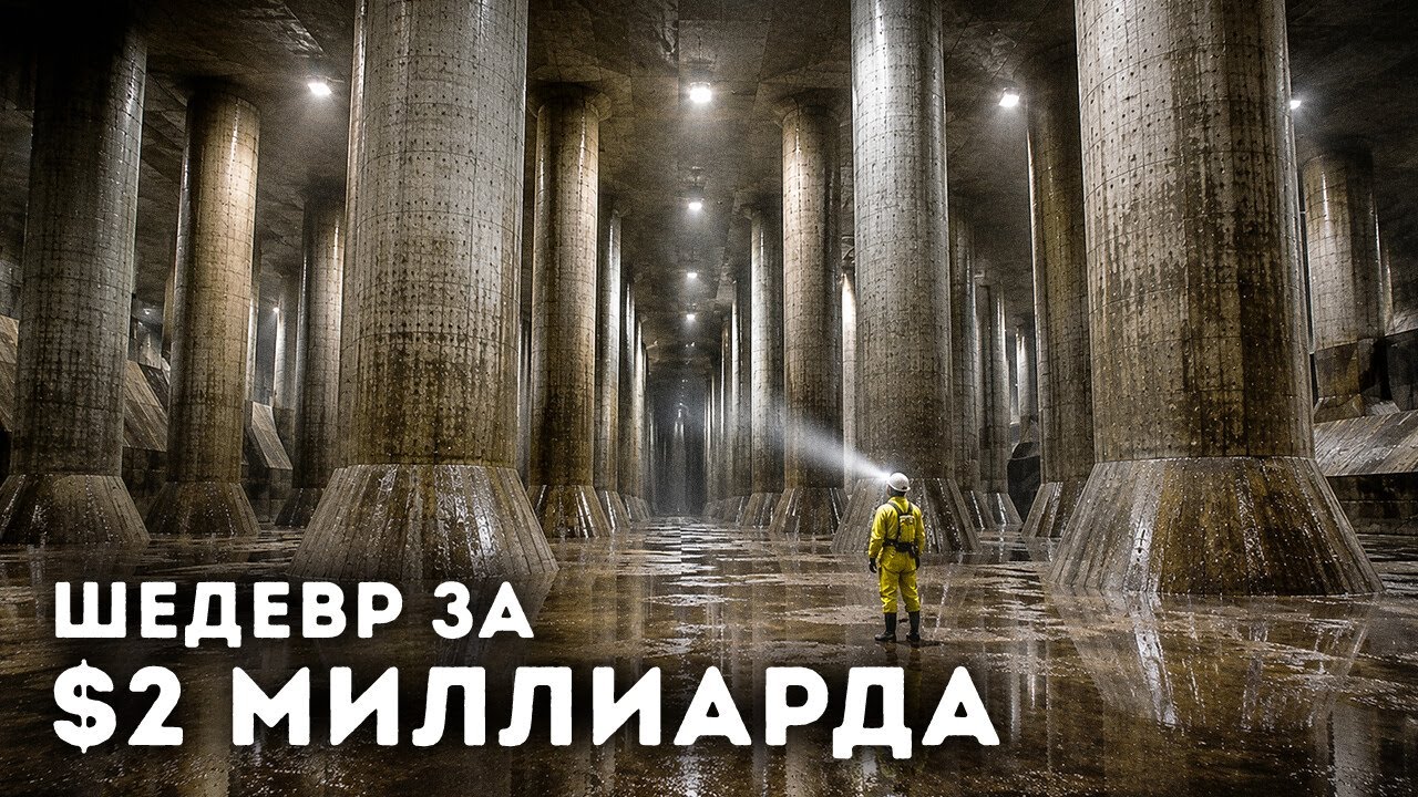 Зачем Япония построила огромный лабиринт под Токио?