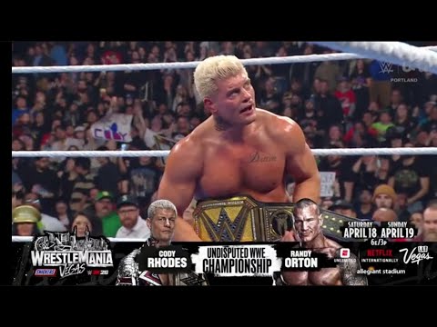 Cody Rhodes Finally Win Undisturbed Championship In Today's SmackDown.