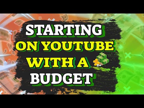 , title : 'Start A Youtube Channel On A Budget - Starting A Youtube Channel With Limited Money'
