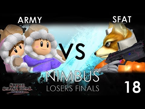 Nimbus #18 - TS TNC | ARMY (Ice Climbers) VS CLG | SFAT (Fox) - SSBM Losers Finals