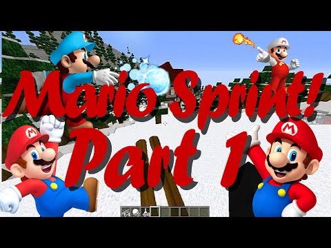 Mario Sprint! Part 1, I'ma Wario I'ma gonna win! With NJMC