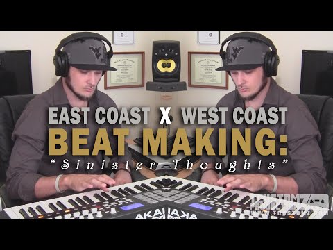 East Coast x West Coast Hip Hop Beat Making: 