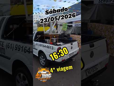 7 viagens, frete pra capela N.S APARECIDA Boa Vista- Novo Gama Go