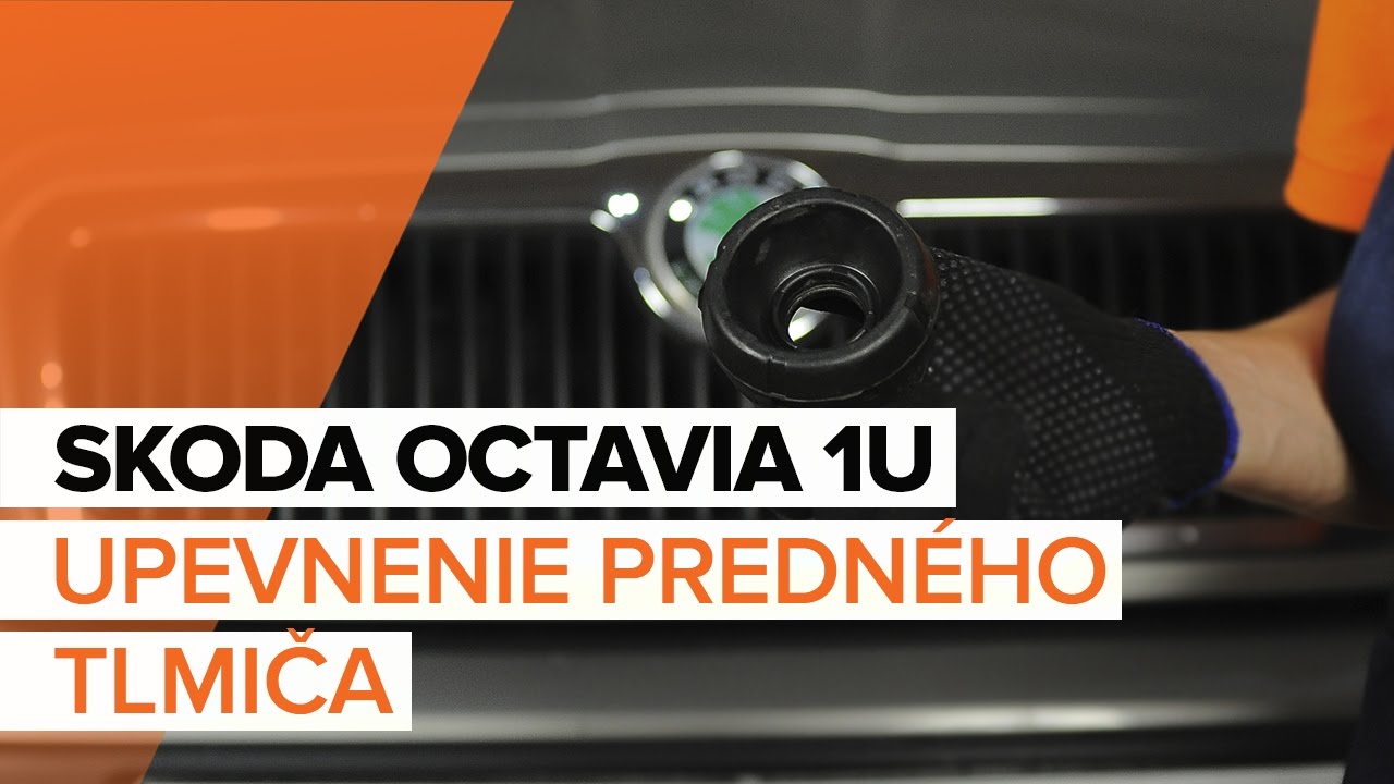 Ako vymeniť predné horné uloženie tlmiča na Skoda Octavia 1U – návod na výmenu