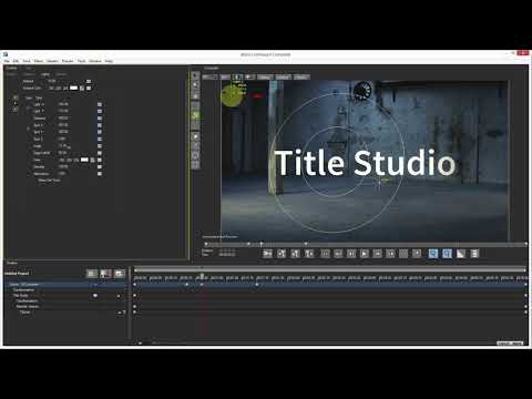 BCC Fundamentals: 017 - Title Studio - Intro to 3D Objects Part 1