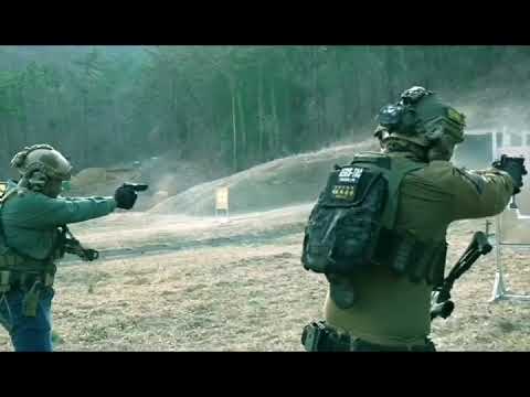 한국군이 사용하는 신형 K2C 소총과 9mm기관총 STSM-21 제식권총K5. 사격성능테스트. 직접 제가 성능테스트에 참여하였습니다. #airsoft #military #경호원