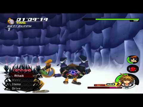 (1080p HD) KH2: FM (English) - Sora vs Pete (First Battle) (Proud Mode) | PCSX2