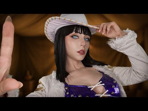ASMR Interrogation Roleplay | Captured by Miss All Sunday (One Piece)