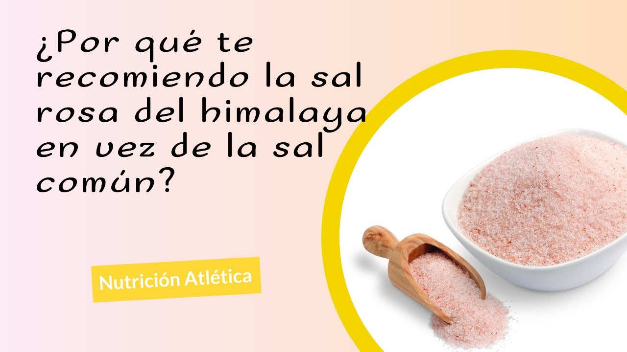 Watch ¿Por qué te recomiendo la sal rosa del Himalaya en vez de la sal común Now ¿Por qué te recomiendo la sal rosa del Himalaya en vez de la sal común