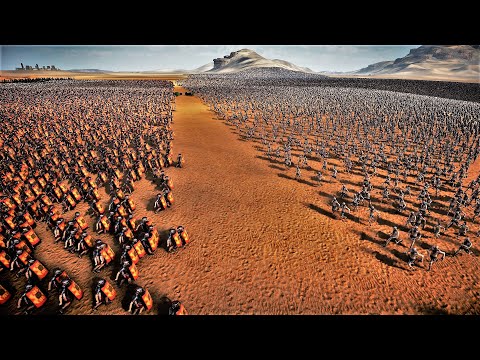 Roman & Mongolian Empire VS The Army of Dark Lord | Epic Battle Simulator 2 UEBS 2
