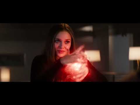 Wanda and Hawkeye vs Vision   Captain America  Civil War 2016 Movie CLIP