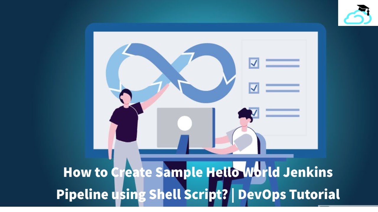 How to Create Sample Hello World Jenkins Pipeline using Shell Script? | DevOps Tutorial for Beginner