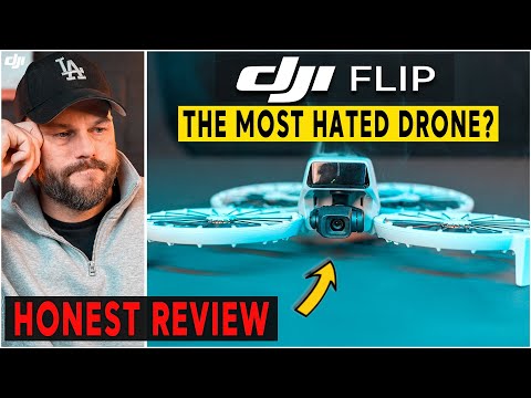 DJI Flip Fly More Combo With RC 2 Screen Remote Controller, Drone With 4K UHD Camera for Adults, Palm Takeoff, Auto Return, Intelligent Flight, 3 Batteries for 93-Min Flight Time video review thumbnail