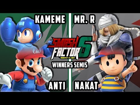 Smash Factor 6 Smash 4 Doubles - IMT |Anti +  DNG | Kameme  vs. BC | Mr. R + CLG | Nakat - WS &