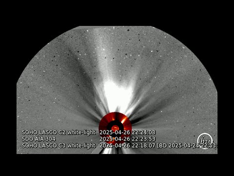 Huge Farside Eruption 26-04-25