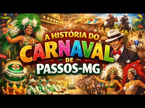 PASSOS/MG - A HISTÓRIA DO CARNAVAL DA CIDADE 
