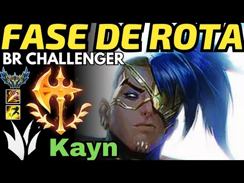 KAYN JG vs LEE SIN - BR CHALLENGER - FASE DE ROTA