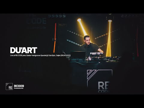 Du'Art live at RE:CODE pres. Easter Hardgroove Special @ Club Epic, Osijek [08.04.2023] [RC009]