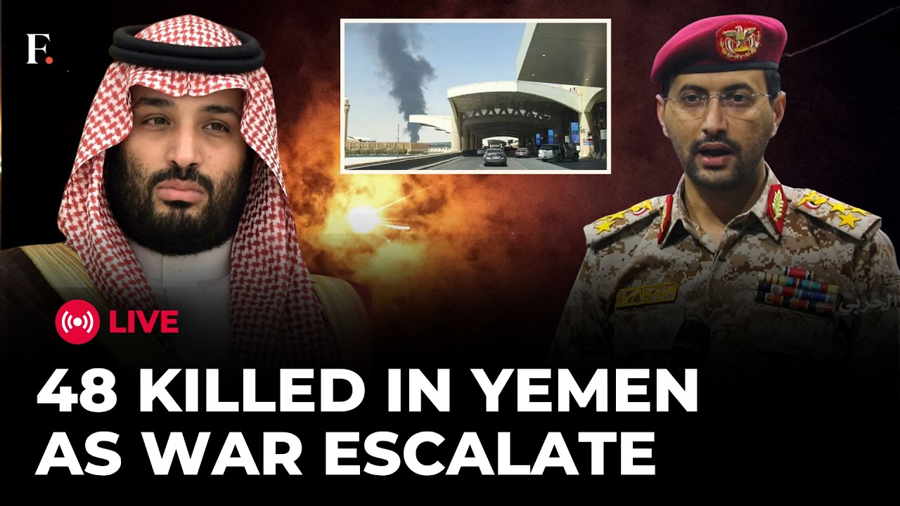 48 Killed As Houthi-Saudi Fighting Intensifies | Riyadh On Alert | LIVE