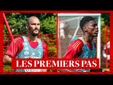 Les premiers pas de  𝗟𝘂𝗱𝗼𝘃𝗶𝗰 𝗔𝗷𝗼𝗿𝗾𝘂𝗲 et d'𝗔𝗯𝗱𝗼𝘂𝗹𝗮𝘆𝗲 𝗡𝗱𝗶𝗮𝘆𝗲 !