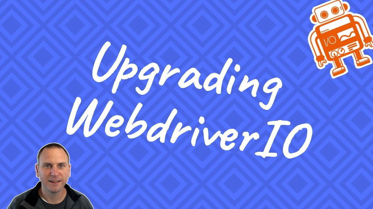 Upgrading to WebdriverIO Version 5