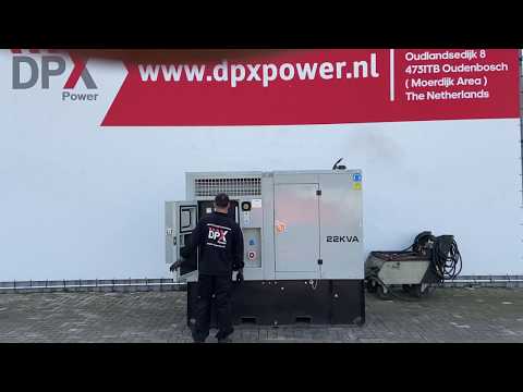 DPX Power: Perkins 404D-22 - 22 kVA Generator - DPX-12223
