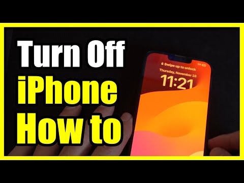 How to Turn Off iPhone without Touch Screen (No Restart)